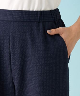 洗えるワイドパンツ【セットアップ】