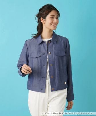 ＜Leilian (Women)＞デニム調ジャケット