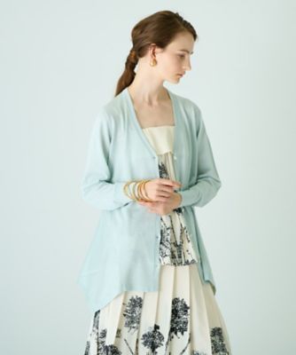 ＜BOURGE (Women)＞シルクブレンドカーディガン