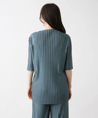 Leilian / レリアン 洗えるプリーツブラウス【セットアップ】 洗えるプリーツブラウス【セットアップ】 | Leilian (Women