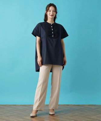 半袖プルオーバーブラウス【THE NEW】 | BOURGE (Women