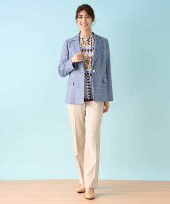 ストレッチテーラードジャケット【ＲＯＣＨＡＳ　Ｐｒｅｍｉｅｒｅ】