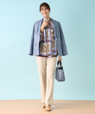 ストレッチテーラードジャケット【ＲＯＣＨＡＳ　Ｐｒｅｍｉｅｒｅ】