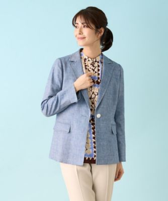 ストレッチテーラードジャケット【ＲＯＣＨＡＳ　Ｐｒｅｍｉｅｒｅ】