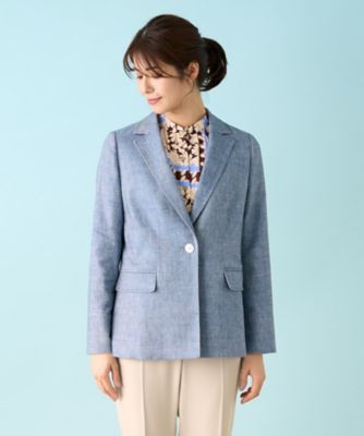 ストレッチテーラードジャケット【ＲＯＣＨＡＳ　Ｐｒｅｍｉｅｒｅ】