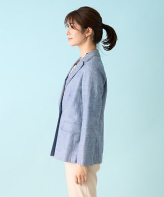 ストレッチテーラードジャケット【ＲＯＣＨＡＳ　Ｐｒｅｍｉｅｒｅ】