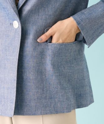 ストレッチテーラードジャケット【ＲＯＣＨＡＳ　Ｐｒｅｍｉｅｒｅ】