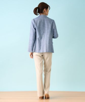 ストレッチテーラードジャケット【ＲＯＣＨＡＳ　Ｐｒｅｍｉｅｒｅ】