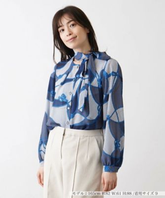 ＜Leilian (Women)＞ブラウス【ＲＯＣＨＡＳ　Ｐｒｅｍｉｅｒｅ】【ＲＡＴＴＩ】