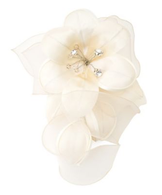 Leilian (Women)/レリアン オーガンジーコサージュ 81ベージュ ブローチ・バッジ【三越伊勢丹/公式】