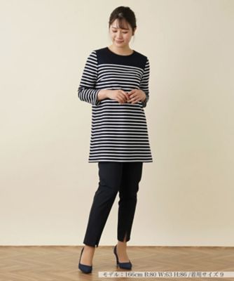 タックストレッチパンツ
