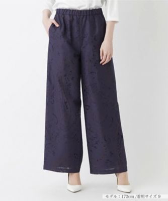 ＜BOURGE (Women)＞ワイドパンツ