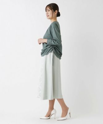ブラウス【ＴＨＥ　ＮＥＷ】【Ｌｅｉｌｉａｎ　ＷＨＩＴＥ　ＬＡＢＥＬ】