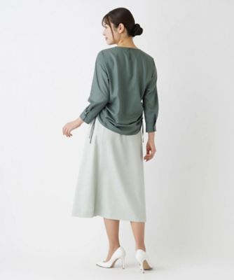 ブラウス【ＴＨＥ　ＮＥＷ】【Ｌｅｉｌｉａｎ　ＷＨＩＴＥ　ＬＡＢＥＬ】