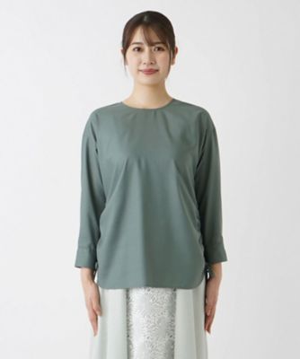 ブラウス【ＴＨＥ　ＮＥＷ】【Ｌｅｉｌｉａｎ　ＷＨＩＴＥ　ＬＡＢＥＬ】