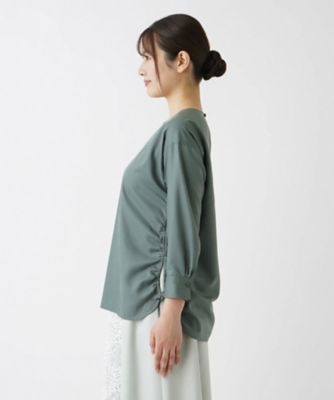 ブラウス【ＴＨＥ　ＮＥＷ】【Ｌｅｉｌｉａｎ　ＷＨＩＴＥ　ＬＡＢＥＬ】