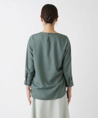 ブラウス【ＴＨＥ　ＮＥＷ】【Ｌｅｉｌｉａｎ　ＷＨＩＴＥ　ＬＡＢＥＬ】