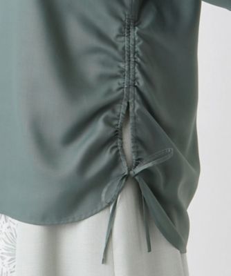 ブラウス【ＴＨＥ　ＮＥＷ】【Ｌｅｉｌｉａｎ　ＷＨＩＴＥ　ＬＡＢＥＬ】