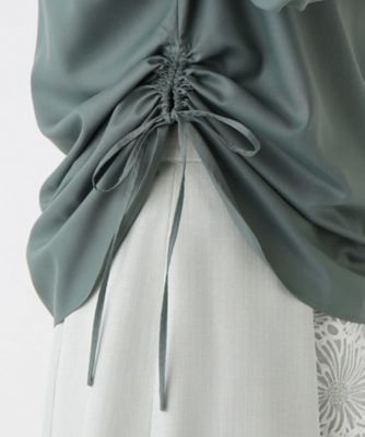 ブラウス【ＴＨＥ　ＮＥＷ】【Ｌｅｉｌｉａｎ　ＷＨＩＴＥ　ＬＡＢＥＬ】