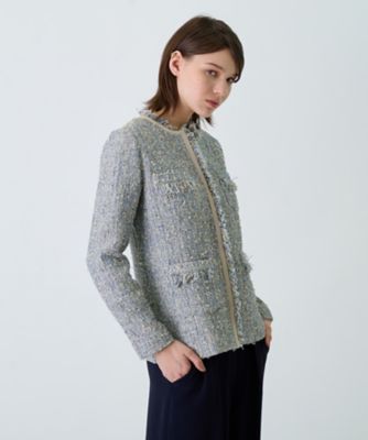 ツイードジャケット【THE NEW】 | BOURGE (Women