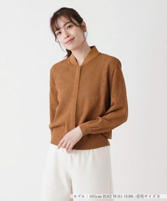 ＜Leilian (Women)＞レースブルゾン