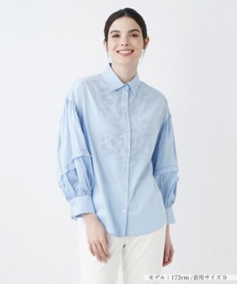 ＜Leilian (Women)＞切替デザインシャツブラウス