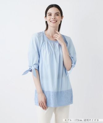 ＜Leilian (Women)＞プルオーバーブラウス