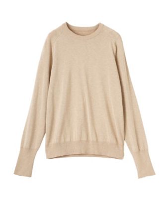 ＜Leilian (Women)＞ラメニットプルオーバー【ＢＯＵＲＧＥ】