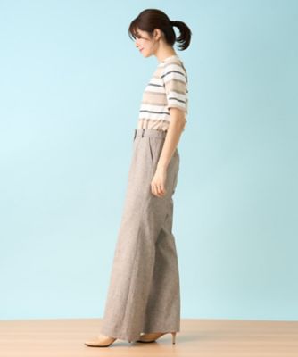 ワイドパンツ【ＲＯＣＨＡＳ　Ｐｒｅｍｉｅｒｅ】