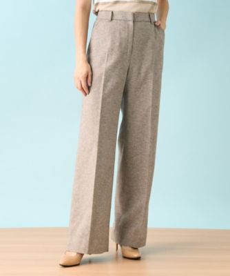 ＜Leilian (Women)＞ワイドパンツ【ＲＯＣＨＡＳ　Ｐｒｅｍｉｅｒｅ】