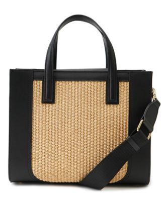 ＜Leilian (Women)＞異素材ミックスハンドバッグ