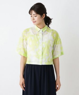ブラウス【ＴＨＥ　ＮＥＷ】【Ｌｅｉｌｉａｎ　ＷＨＩＴＥ　ＬＡＢＥＬ】