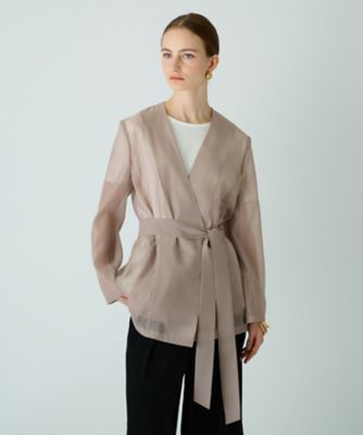 ＜Leilian (Women)＞【きれいめ】洗えるジャケット【ＴＨＥ　ＮＥＷ】【Ｌｅｉｌｉａｎ　ＷＨＩＴＥ　ＬＡＢＥＬ】