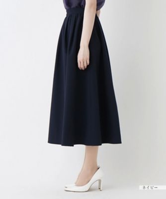 2023ebureエブールウールカシミアフレアースカート フレアスカート | BOURGE (Women)/ブールジュ | 三越伊勢丹