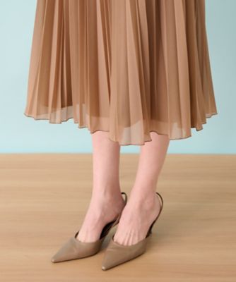 洗えるプリーツスカート