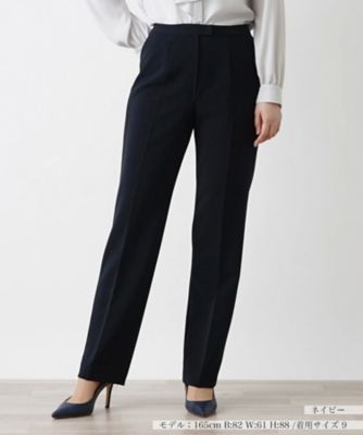 ＜Leilian (Women)＞洗えるロングパンツ