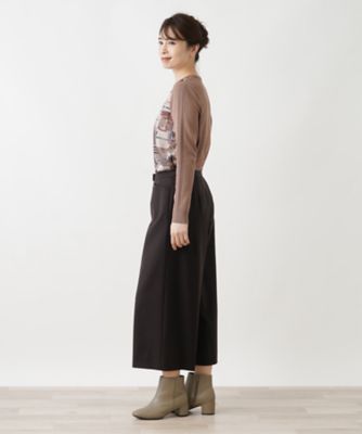 新品未使用ピッコーネガウチョパンツ miniministore ワイドパンツ レディース ガウチョパンツ