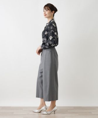 レリアン　リバーシブルガウチョパンツ　未使用 ガウチョパンツ | Leilian (Women)/レリアン | 三越伊勢丹
