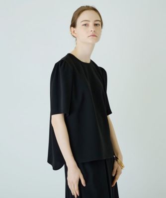 【店舗人気】タックショルダープルオーバーブラウス