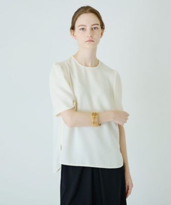 BOURGE (Women)/ブールジュ 【店舗人気】タックショルダープルオーバーブラウス