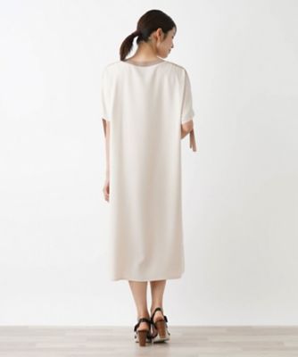 洗える半袖ワンピース【ＴＨＥ　ＮＥＷ】【Ｌｅｉｌｉａｎ　ＷＨＩＴＥ　ＬＡＢＥＬ】