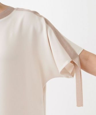 洗える半袖ワンピース【ＴＨＥ　ＮＥＷ】【Ｌｅｉｌｉａｎ　ＷＨＩＴＥ　ＬＡＢＥＬ】