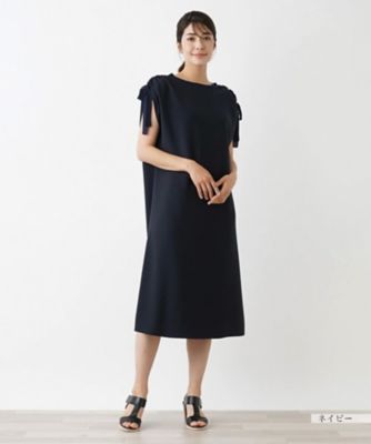 洗える半袖ワンピース【ＴＨＥ　ＮＥＷ】【Ｌｅｉｌｉａｎ　ＷＨＩＴＥ　ＬＡＢＥＬ】