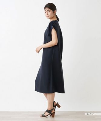 洗える半袖ワンピース【ＴＨＥ　ＮＥＷ】【Ｌｅｉｌｉａｎ　ＷＨＩＴＥ　ＬＡＢＥＬ】