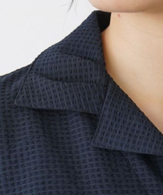 オープンカラーブラウス【Ｌｅｉｌｉａｎ　ＷＨＩＴＥ　ＬＡＢＥＬ】