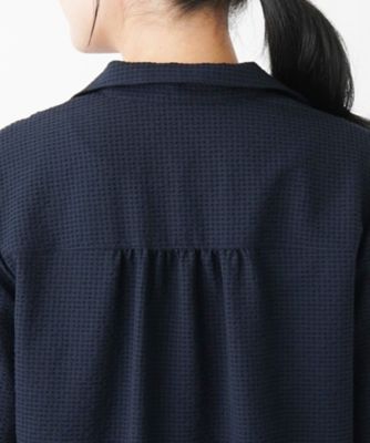 オープンカラーブラウス【Ｌｅｉｌｉａｎ　ＷＨＩＴＥ　ＬＡＢＥＬ】