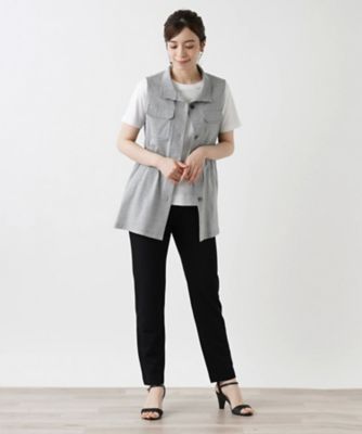 ロングベスト【Ｌｅｉｌｉａｎ　ＷＨＩＴＥ　ＬＡＢＥＬ】