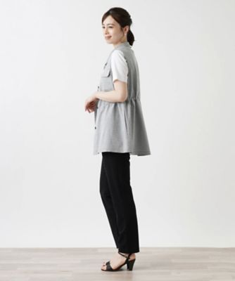 ロングベスト【Ｌｅｉｌｉａｎ　ＷＨＩＴＥ　ＬＡＢＥＬ】