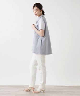 ロングベスト【Ｌｅｉｌｉａｎ　ＷＨＩＴＥ　ＬＡＢＥＬ】