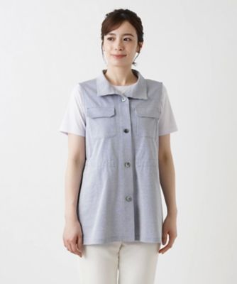ロングベスト【Ｌｅｉｌｉａｎ　ＷＨＩＴＥ　ＬＡＢＥＬ】